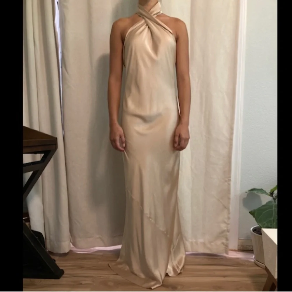 Jasmine Halter Maxi Dress - SHOW ME YOUR MUMU - Picture 1 of 13